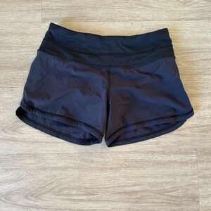 lululemon athletica Black Athletic Shorts
